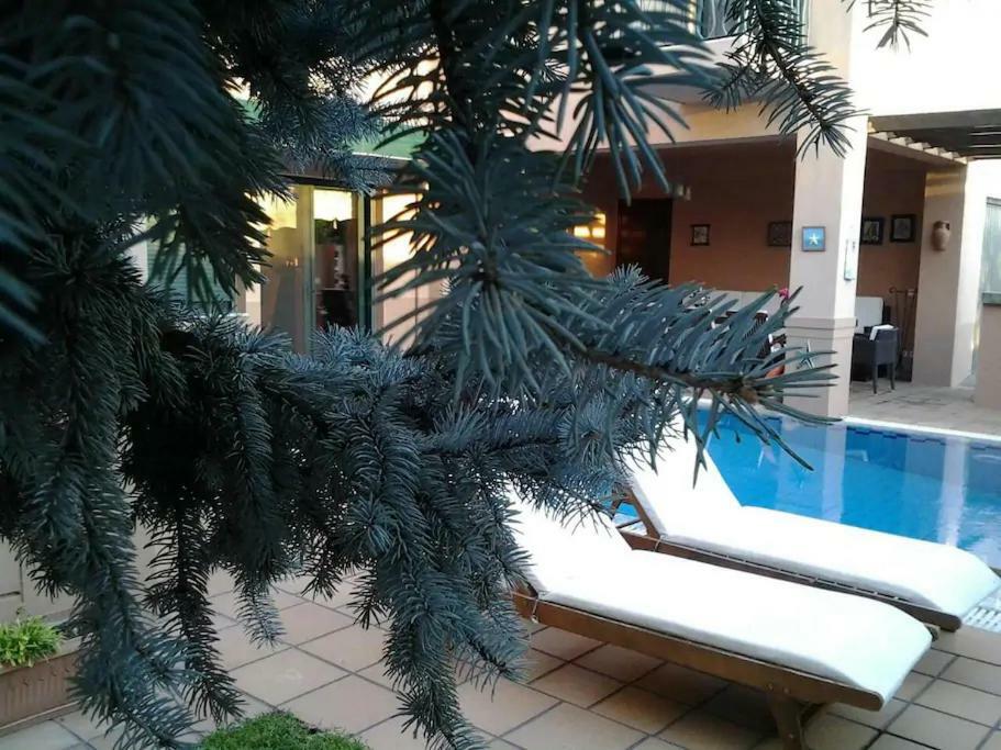 4-Seasons Pool Villa Near Meteora ตริกาลา ภายนอก รูปภาพ