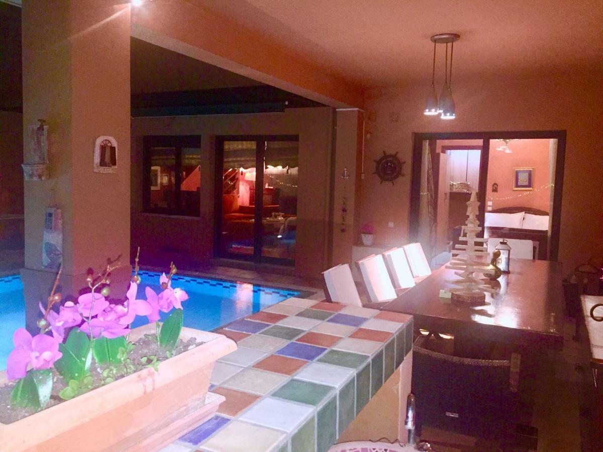 4-Seasons Pool Villa Near Meteora ตริกาลา ภายนอก รูปภาพ
