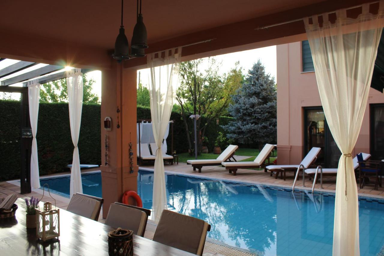 4-Seasons Pool Villa Near Meteora ตริกาลา ภายนอก รูปภาพ